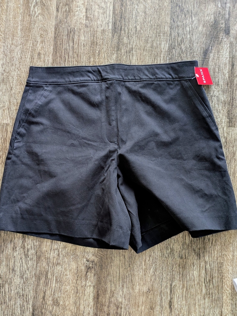 Spanx On-the-Go 6” Shorts Women’s LG Black Ultimate Opacity Technology New